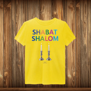 Nome do produto T-Shirt Estonada - SHABAT SHALOM