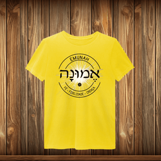 Nome do produto T-Shirt Estonada - EMUNAH - LOGO