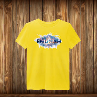 Nome do produto T-Shirt Estonada - EMUNAH - NUVEM