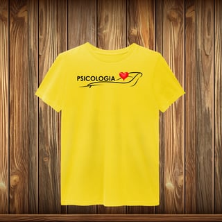 Nome do produto T-Shirt Estonada - PSICOLOGIA - LOVE