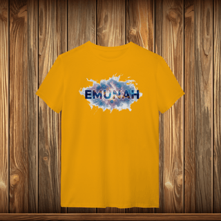 Nome do produto T-Shirt Quality - EMUNAH - NUVEM