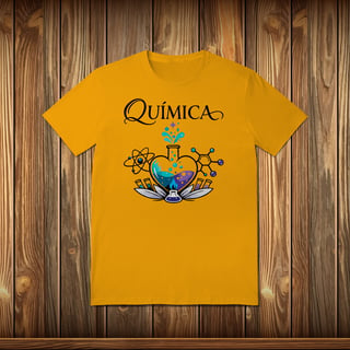 Nome do produto T-Shirt Quality - QUÍMICA