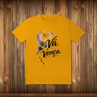 Nome do produto T-Shirt Quality - VÁ E VENÇA - Tema 3