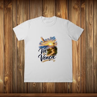 Nome do produto T-Shirt Classic - VÁ E VENÇA - Tema 2