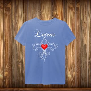 Nome do produto T-Shirt Estonada - LETRAS - LOVE