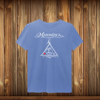 Nome do produto T-Shirt Estonada - MATEMÁTICA