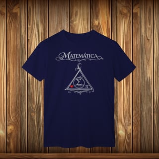Nome do produto T-Shirt Classic - MATEMÁTICA