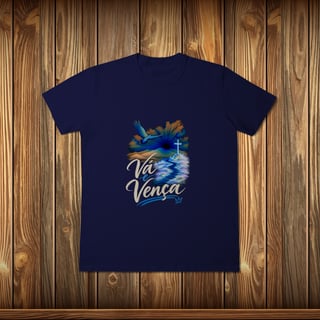 Nome do produto T-Shirt Classic - VÁ E VENÇA - Tema 2