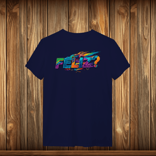 Nome do produto T-SHIRT CLASSIC - FELIZ (car)