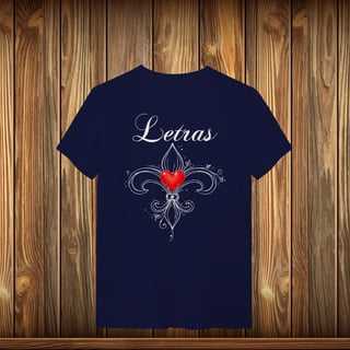 Nome do produto T-Shirt Quality - LETRAS - LOVE