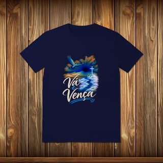 Nome do produto T-Shirt Quality - VÁ E VENÇA - Tema 2