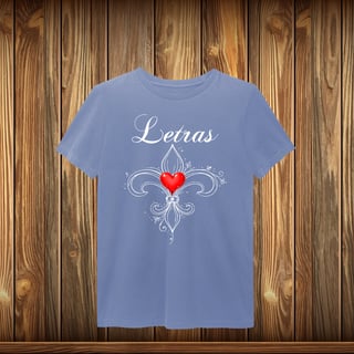 Nome do produto T-Shirt Estonada - LETRAS - LOVE
