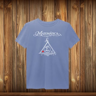 Nome do produto T-Shirt Estonada - MATEMÁTICA