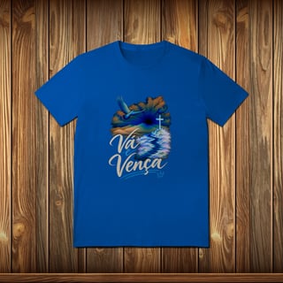 Nome do produto T-Shirt Quality - VÁ E VENÇA - Tema 2