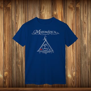 Nome do produto T-Shirt Classic - MATEMÁTICA