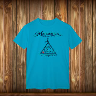 Nome do produto T-Shirt Classic - MATEMÁTICA