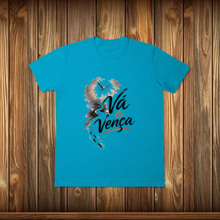 Nome do produto T-Shirt Classic - VÁ E VENÇA - Tema 3