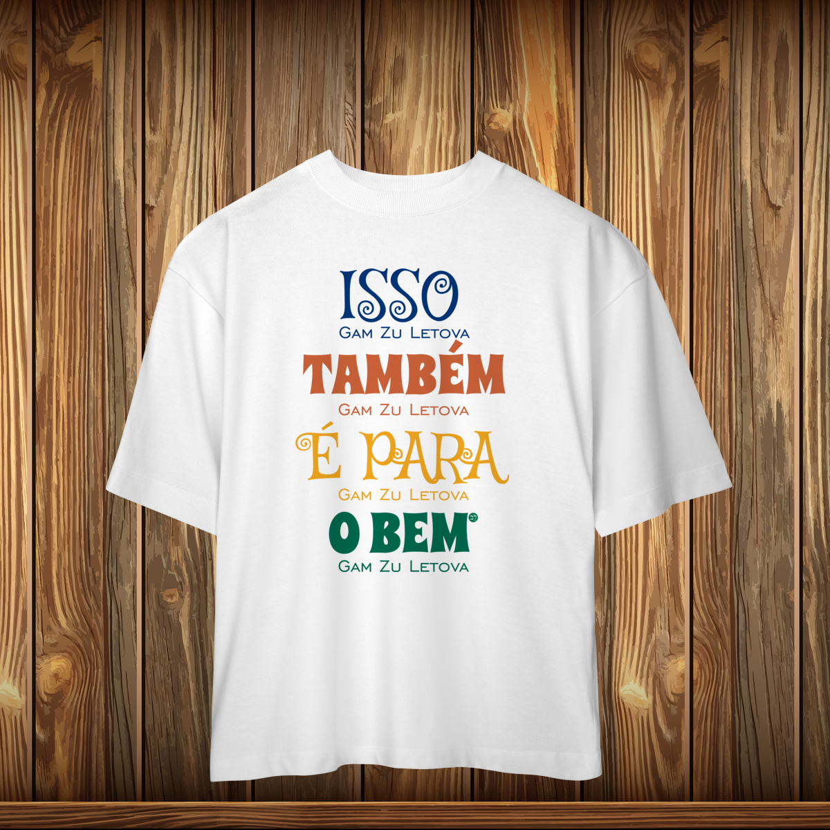 Nome do produto: Oversized - GZL - FRASE