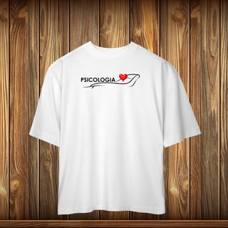 Nome do produto Oversized - PSICOLOGIA - LOVE