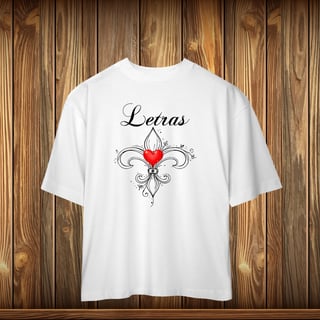 Nome do produto Oversized - LETRAS - LOVE