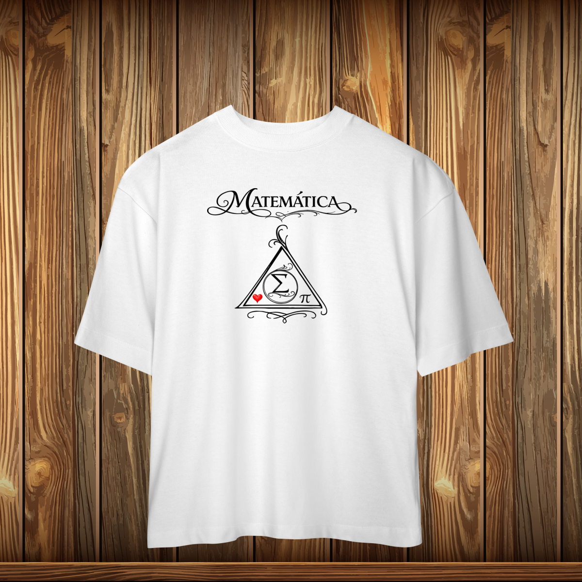 Nome do produto: Oversized - MATEMÁTICA