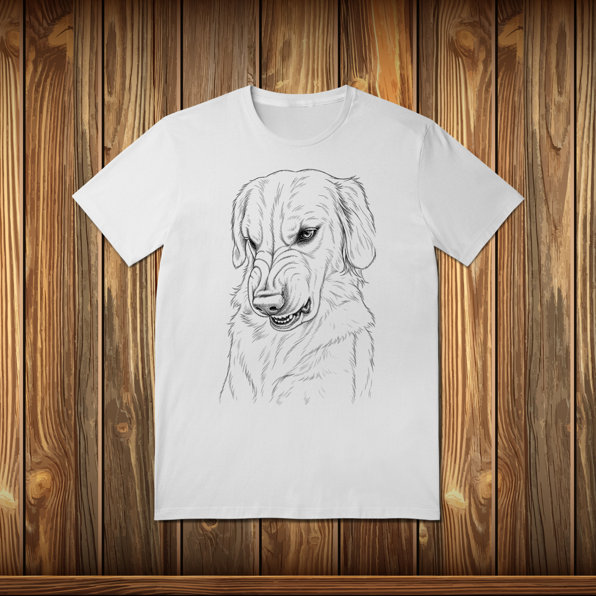 T-Shirt Quality - GOLDEN 