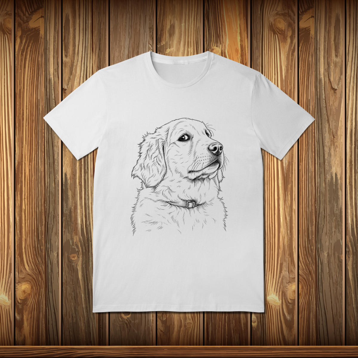 T-Shirt Quality - GOLDEN 