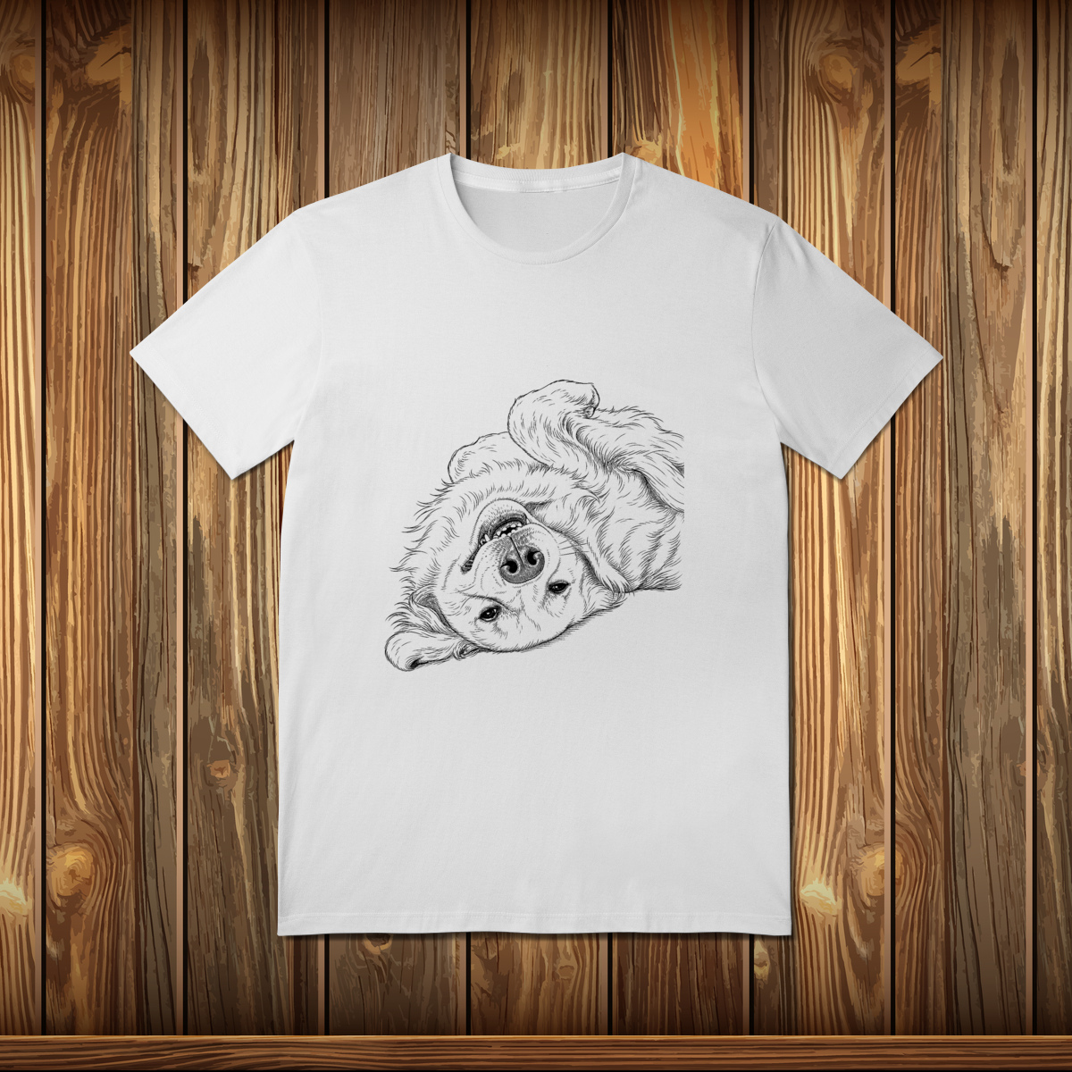 T-Shirt Quality - GOLDEN 