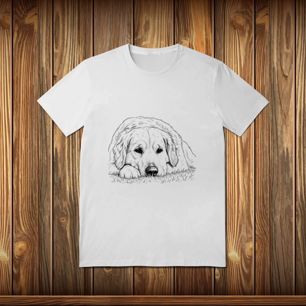 T-Shirt Quality - GOLDEN 