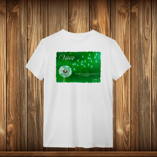 Nome do produto T-Shirt Quality - Viva e Deixe Viver - A mulher que aprendeu quem ela é...