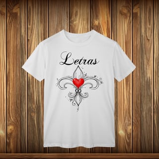 Nome do produto T-Shirt Classic - LETRAS - LOVE