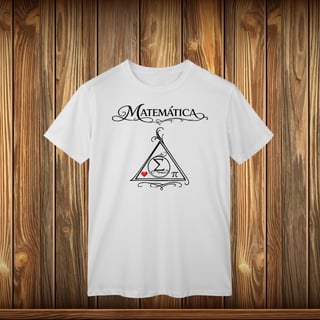 Nome do produto T-Shirt Classic - MATEMÁTICA