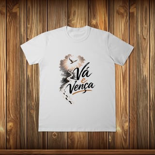 Nome do produto T-Shirt Classic - VÁ E VENÇA - Tema 3