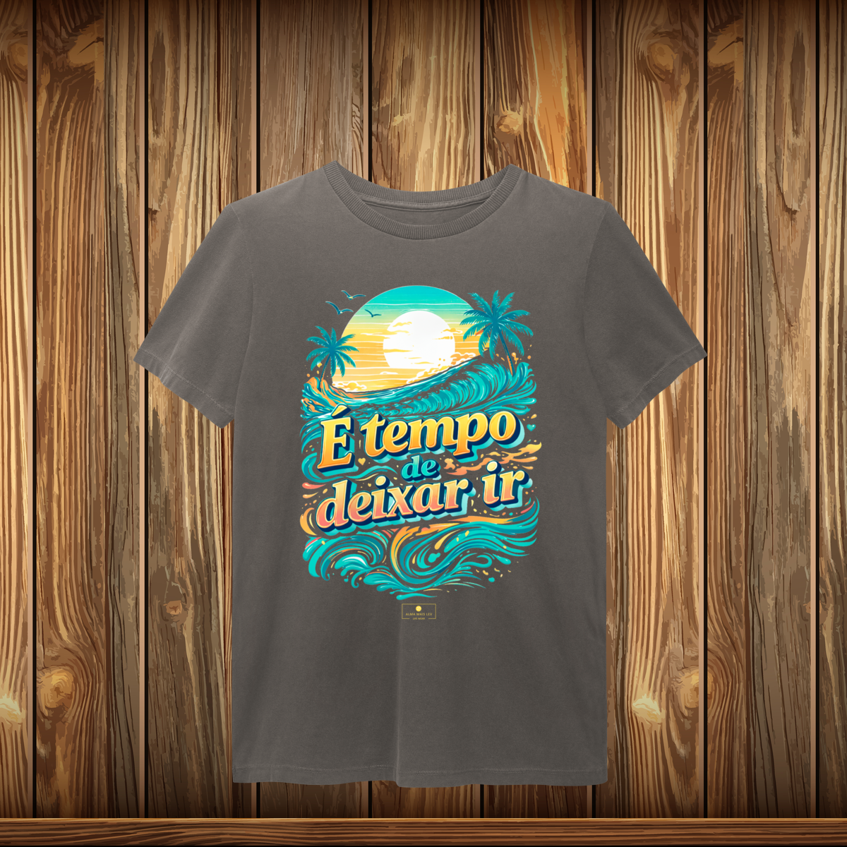 Nome do produto: T-Shirt Estonada - TEMPO DE RELAXAR