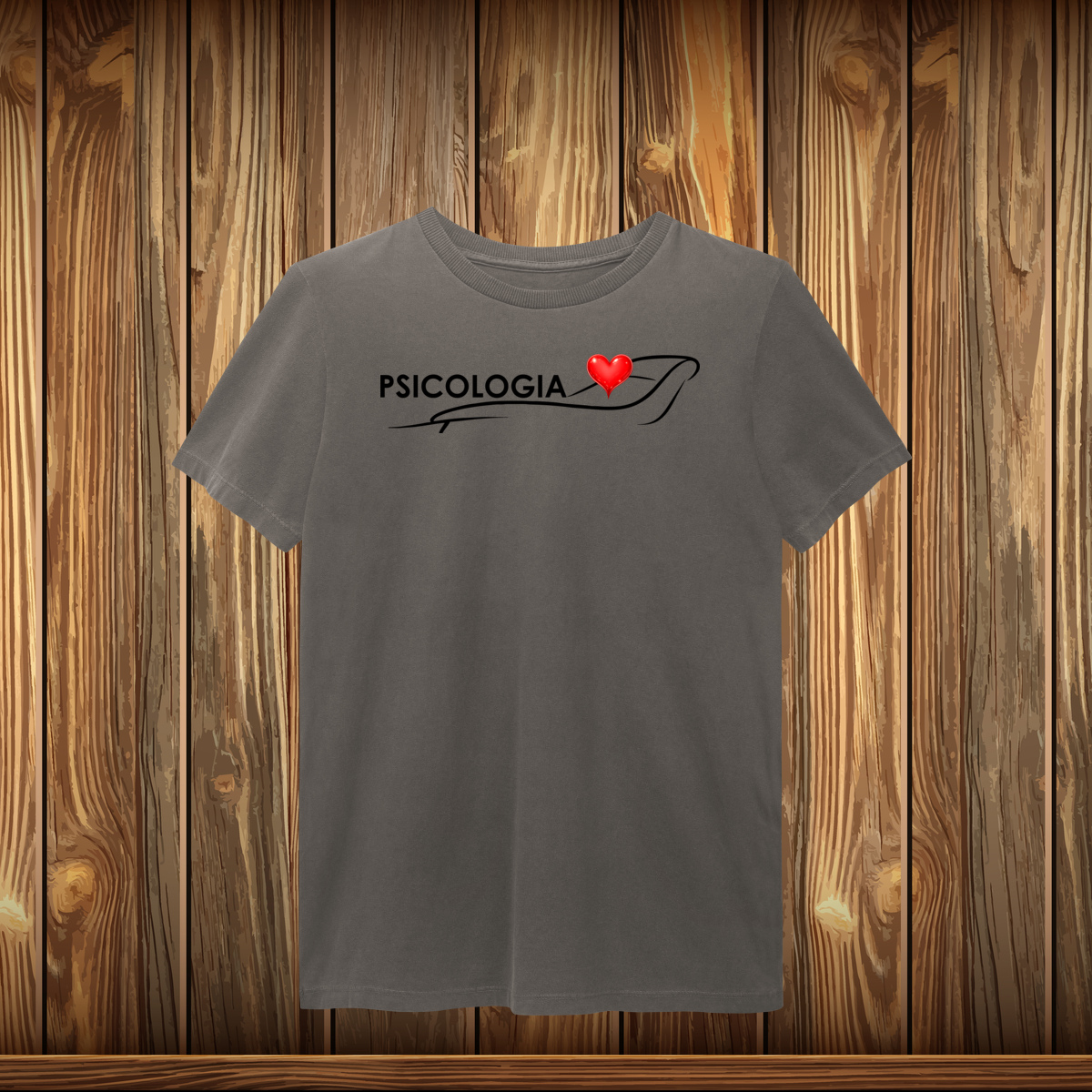 Nome do produto: T-Shirt Estonada - PSICOLOGIA - LOVE