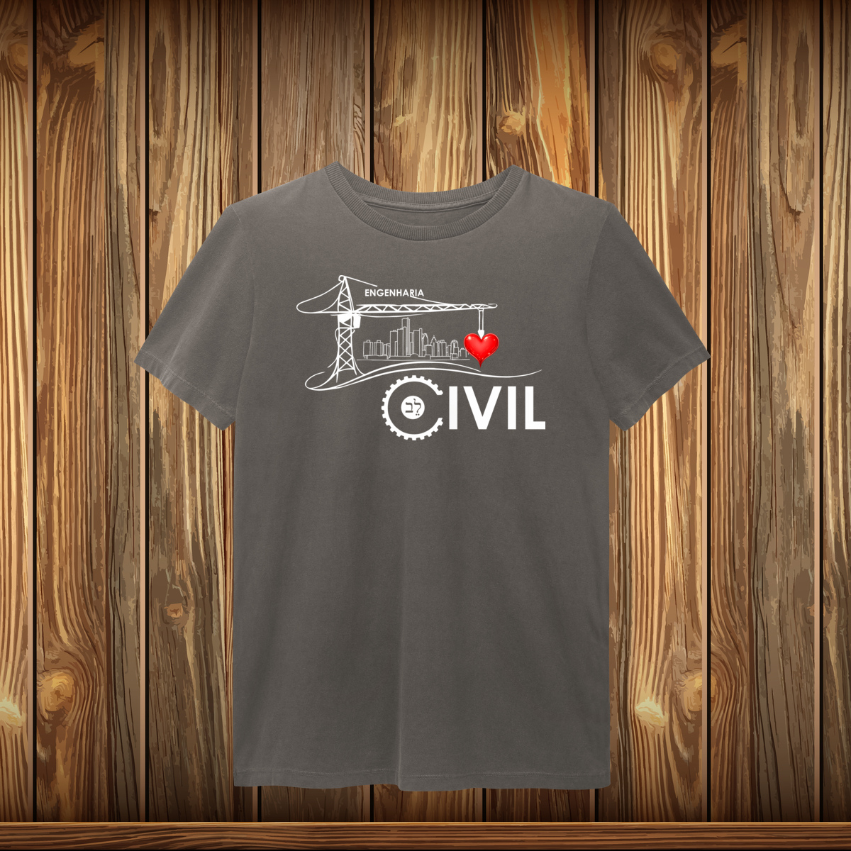 Nome do produto: T-Shirt Estonada - CIVIL