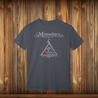 Nome do produto T-Shirt Classic - MATEMÁTICA