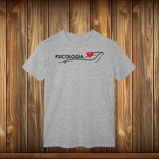 Nome do produto T-Shirt Classic - PSICOLOGIA - LOVE