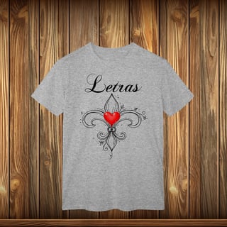 Nome do produto T-Shirt Classic - LETRAS - LOVE