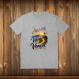 Nome do produto T-Shirt Quality - VÁ E VENÇA - Tema 2