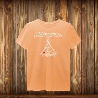 Nome do produto T-Shirt Estonada - MATEMÁTICA