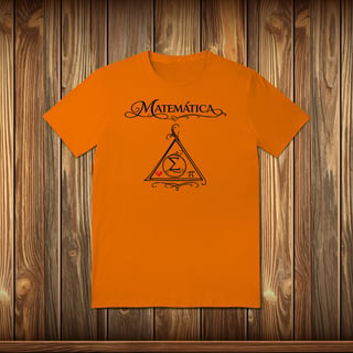 Nome do produto T-Shirt Quality - MATEMÁTICA
