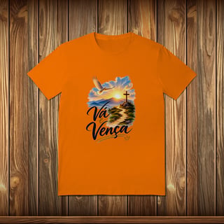Nome do produto T-Shirt Quality - VÁ E VENÇA - Tema 2