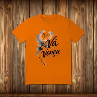 Nome do produto T-Shirt Quality - VÁ E VENÇA - Tema 3