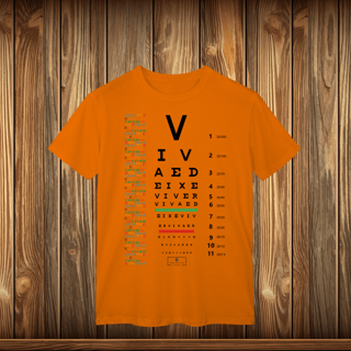 Nome do produto T-Shirt Classic - TESTE SUA VISÃO