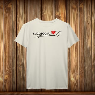 Nome do produto T-Shirt Prime - PSICOLOGIA - LOVE