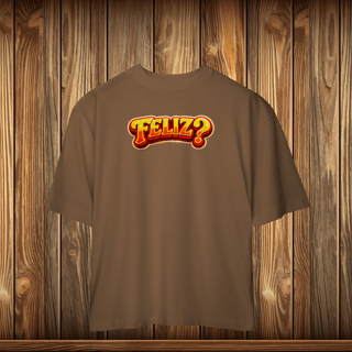 Nome do produto T-Shirt Oversized - FELIZ?