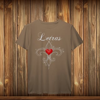 Nome do produto T-Shirt Prime - LETRAS - LOVE