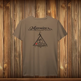 Nome do produto T-Shirt Prime - MATEMÁTICA