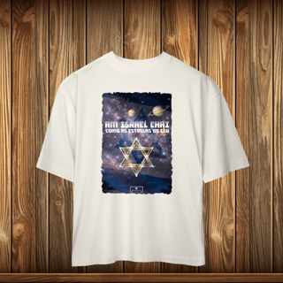 Nome do produto Oversized - AM ISRAEL CHAI - ESTRELAS